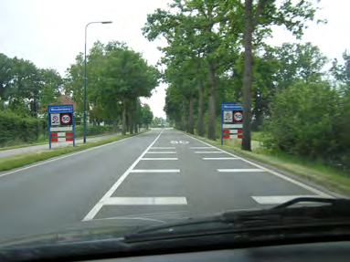 Afgezien van de kruispunten had men soms problemen met de smalle wegen en de hoeveelheid recreatieve fietsers op deze wegen (mn. het Oostrumsedijkje).