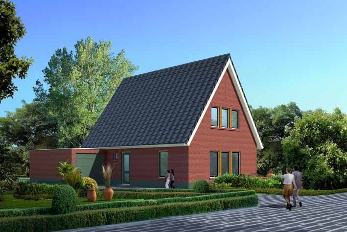 MODEL 8 Deze eigentijdse bungalow is in vele varianten