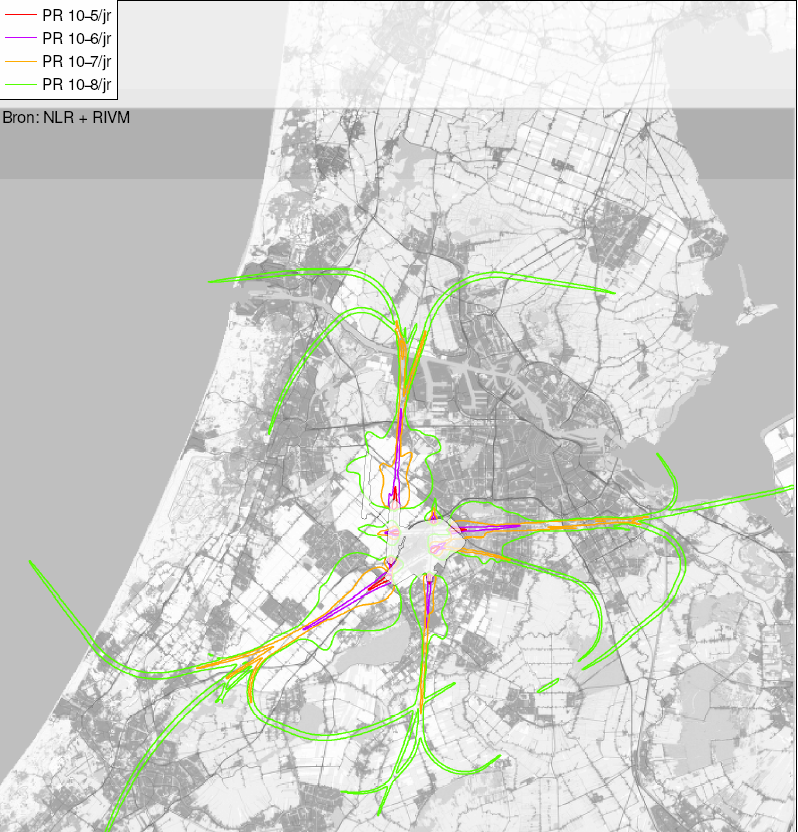 de risico's rondom Schiphol te duiden. Het landelijke en provinciale beleid omtrent de omgang met externe veiligheid bij vlieghavens is nog volop in ontwikkeling.