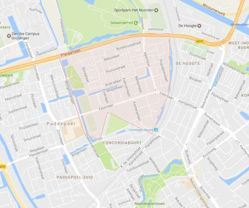 Bron: Leefbaarometer 101 Bron: Google Maps 12.2 De opgave in Selwerd Sinds 2012 zet de gemeente zich in om tot een gezamenlijke aanpak van Selwerd te komen.