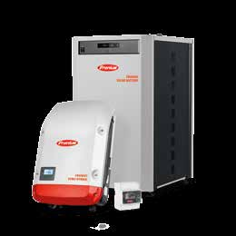 betreft energievoorziening in de komende decennia. De Fronius Symo Hybrid vormt het hart van de opslagoplossing voor 24 uur zon - de Fronius Energy Package.