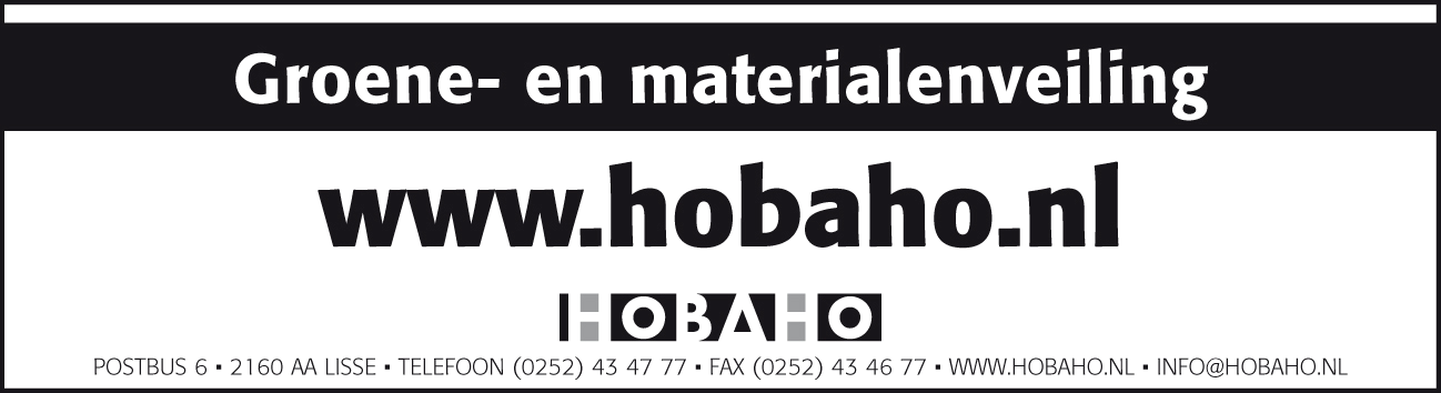 0224 59 0888) of mail naar veilen@hobaho.nl.