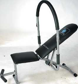 Ab roll bench fitnessapparaat Voor het trainen van je rug- en buikspieren.
