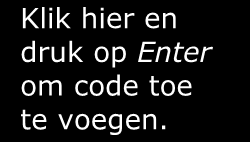 In dit geval een muisklik op een knop. Zo n EventHandler kan je door Eclipse laten aanmaken door te dubbelklikken op een knop. Doe dit dus: dubbelklik op de knop Ok in de WindowBuilder.