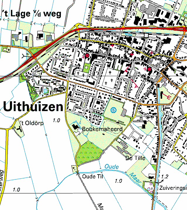 De Strip te Uithuizen (gemeente Eemsmond) Een Archeologisch Bureauonderzoek Planvoornemen In opdracht van de gemeente Eemsmond, vertegenwoordigd door mw. R.