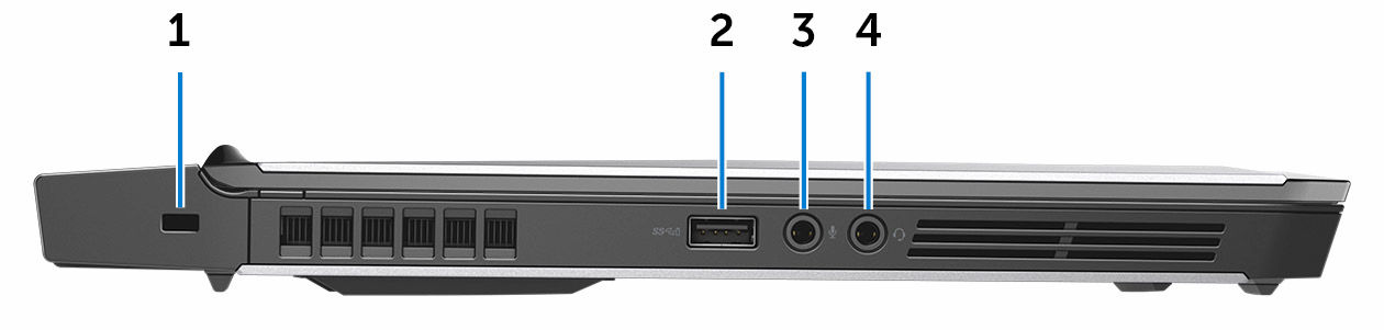 Ondersteunt USB 3.1 Gen 2, DisplayPort 1.2, Thunderbolt 3 en u kunt ook verbinding maken met een extern beeldscherm met behulp van een beeldschermadapter.