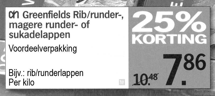 1p 9 Bij lbert Heijn hangt in de winkel een bord waarop staat dat de bedragen voor contante betaling op 5 eurocent nauwkeurig worden afgerond.