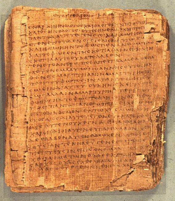 Codex Later ook boekvorm = codex (Papyrus