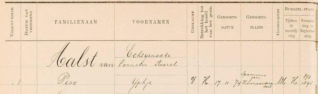 Timmering Cornelia Johanna 17-08-1846 Amsterdam