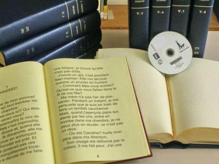 Dankzij luisterboeken, boeken in braille of grootletterdruk kunnen ook personen met een visuele beperking actief genieten van een boek.