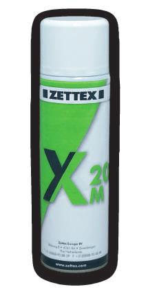 X10 Spraybond De Zettex X10 Spraybond is een sneldrogende en universele spuitlijm voor gebruik in de bouw- en industrie.