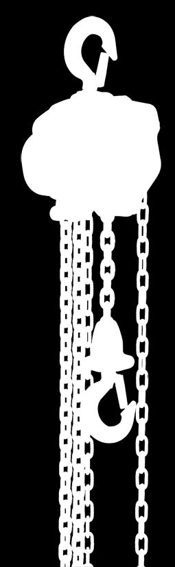 Lasthaak en ophanghaak in niet-verouderbaar staal Lasthaak en ophanghaak voorzien van een veiligheidsklep Lasthaak voorzien van kogellager (torsie van de lastketting door draaien van de last wordt