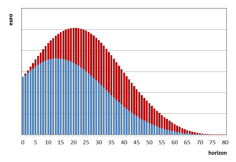 VASTE CASHFLOWS, LANGE HORIZON