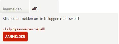 eid: klik in het tabblad eid op aanmelden volg de