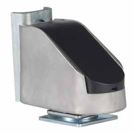 -scharnier voor metalen en aluminium poorten Innovatieve Quick-Fix bevestiging Eenvoudige links- en rechtsomstelling Hoogte en verticale verstelbaarheid