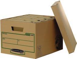 Gemaakt van FSC-gecertificeerd 100% gerecycled karton. Afmetingen 80x312x258mm. Verpakkingseenheid pak à 10 stuks.