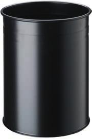 De poedercoating is op waterbasis en oplosmiddelvrij. Inhoud 15 liter. zwart 3300-01 393010 Ø260mm, hoogte 315mm.