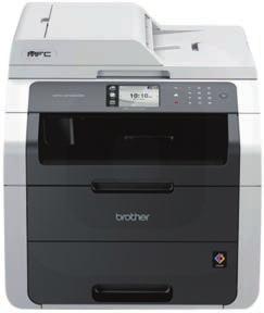 3 Multifunctionele machines KLEURENLASER MFC MILIEUBEWUST BROTHER KLEURENLASERMULTIFUNCTIONAL MFC-9140CDN 4 in 1 - Netwerk kleurenledprinter - kleurencopier - kleurenscanner en kleurenfax.