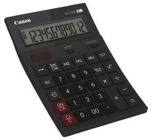 Canon LS-8TCG 420603 Deze slimme 12-cijferige compacte bureaucalculator beschikt over tijdbesparende functies voor zakelijke berekeningen en btw-berekeningen, zoals het in het geheugen bewaren van