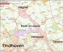 Aanleg NOC (Noordoostcorridor); met de aanleg van Noordoostcorridor wil de provincie de bereikbaarheid aan de oostkant van de regio Eindhoven Helmond verbeteren.