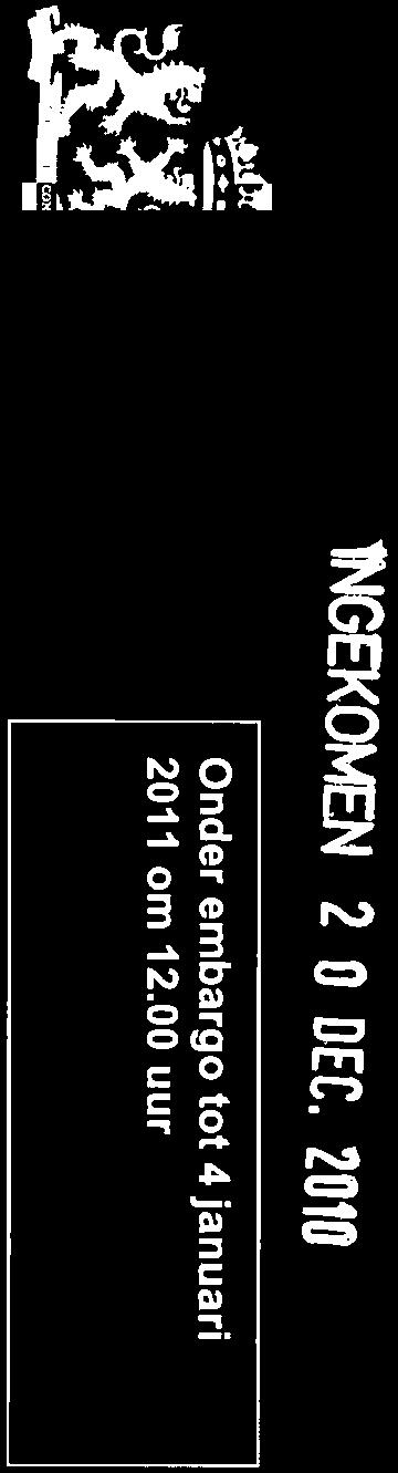 Verzenddatum Geheim Niet van toepassing Portefeuillehouder Heijningen, FD, van Paraaf Provinciesecretaris Ff v,kw Termijn Niet van toepassing Onderwerp Terugblik collegeperiode 2007-201 1 en