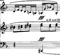 20, waar a- melodisch stijgend en a- aeolisch dalend op elkaar botsen. Dit verschijnsel is echter al bij bv. Purcell en Bach te vinden.