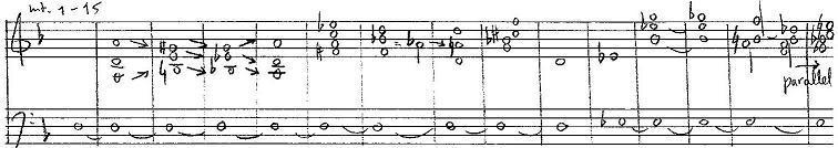 Orgelpunt In enkele late werken maakt Reger gebruik van lange orgelpunten. Het gevolg is dat het harmonisch ritme gemiddeld lager ligt dan bij hem gebruikelijk is. Het Requiem op tekst van Hebbel, op.