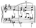 De gealtereerde tonen maken deel uit van een chromatische stemvoering. Vb. op. 137 nr.