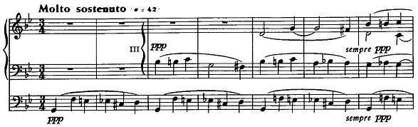 2. De passacaglia Reger is een van de weinige componisten in de 19 e eeuw die meerdere concertante orgelwerken met een ostinate bas heeft geschreven.