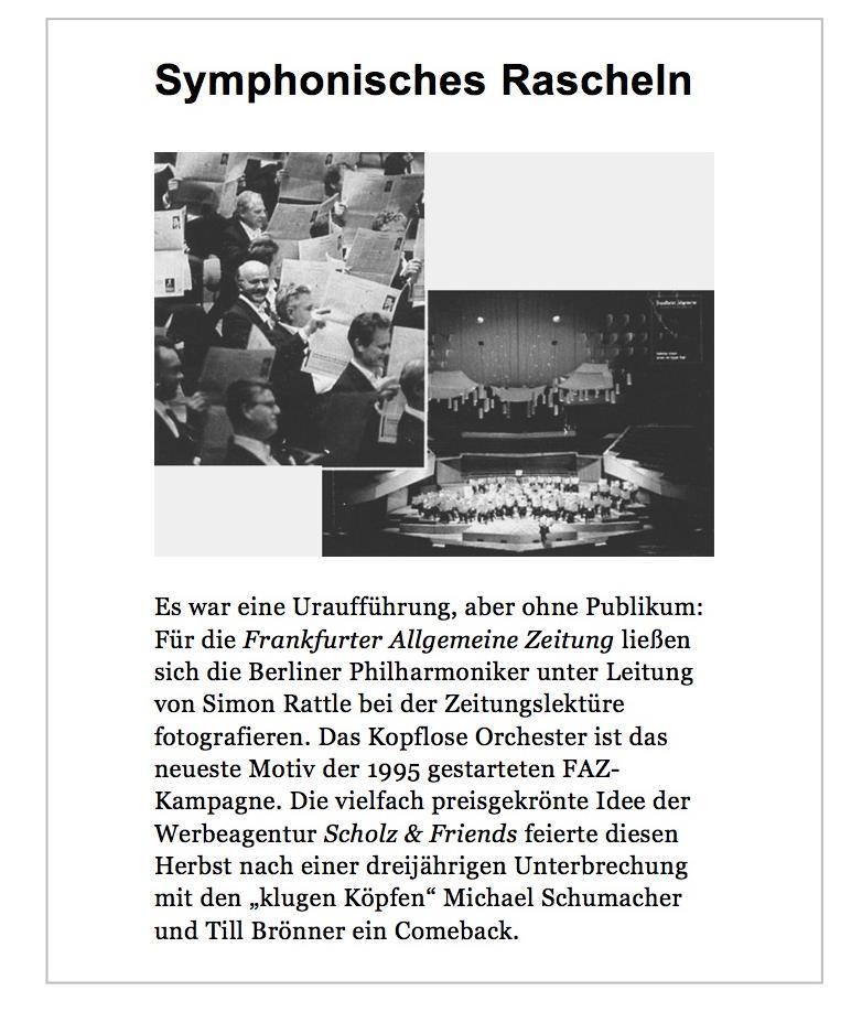 Tekst 2 (Tekst 5, Eindexamen Havo 2008, tijdvak 1) 1. Symphonisches Rascheln (Titel) Aus welchem Anlass machten die Musiker dies? A Es handelte sich um ein experimentelles Musikprojekt.