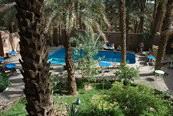 Temidden van de palmeraie, de schaduwrijke palmenoase ligt het sfeervolle hotel la Fibule du Drâa.