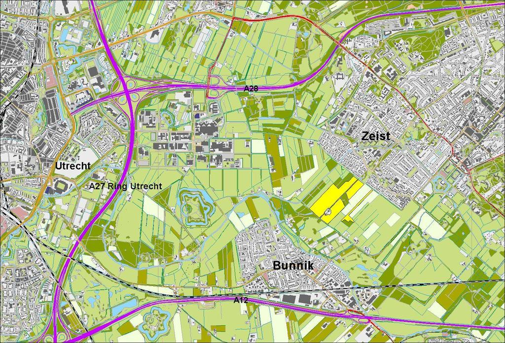 EHS compensatielocatie 3 De Niënhof Bunnik Het Utrechts Landschap heeft een inrichtingsplan opgesteld voor natuurontwikkeling op Landgoed Niënhof (bekend als Kouwenhoven) in de gemeente Zeist