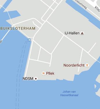 BEREIKBAARHEID De NDSM-Werf is uitstekend te bereiken per veerpont verbinding tussen station Amsterdam CS, de Houthavens en de NDSM-Werf.
