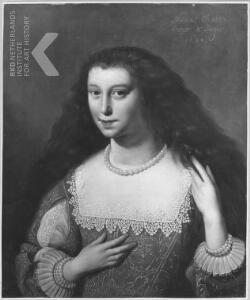 -1649) Ferdinand Bol Portret van een vrouw,