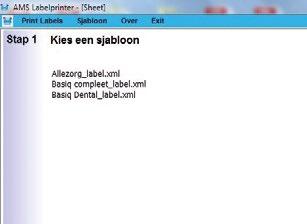 All Modul Software Labelmaker Ontwerpen en printen van uw eigen labels AMS LABELMAKER Art. nr.