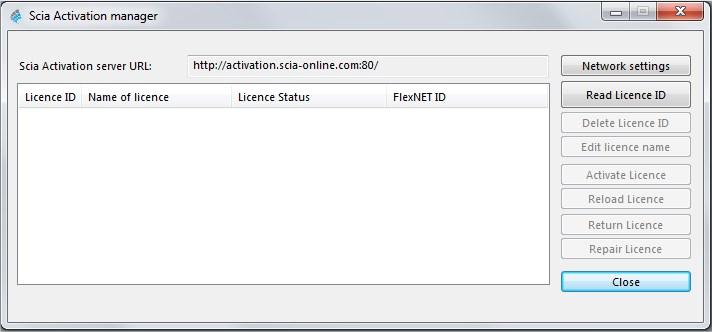 2. Eerste installatie van de protectie op de server 2.2 Activatie van de licentie file (NIET via remote desktop) 1.