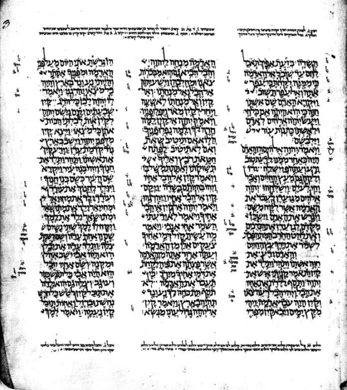 Bijlage: een deel uit Genesis 3 en 4 uit Codex