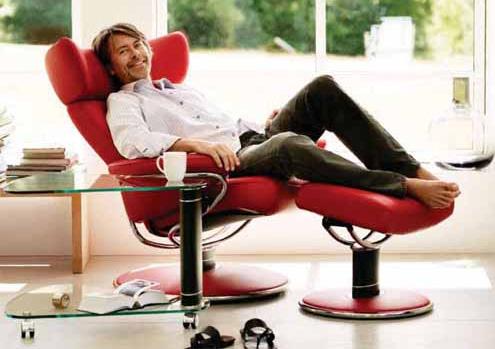 u onmiddellijk het befaamde comfort van Stressless.