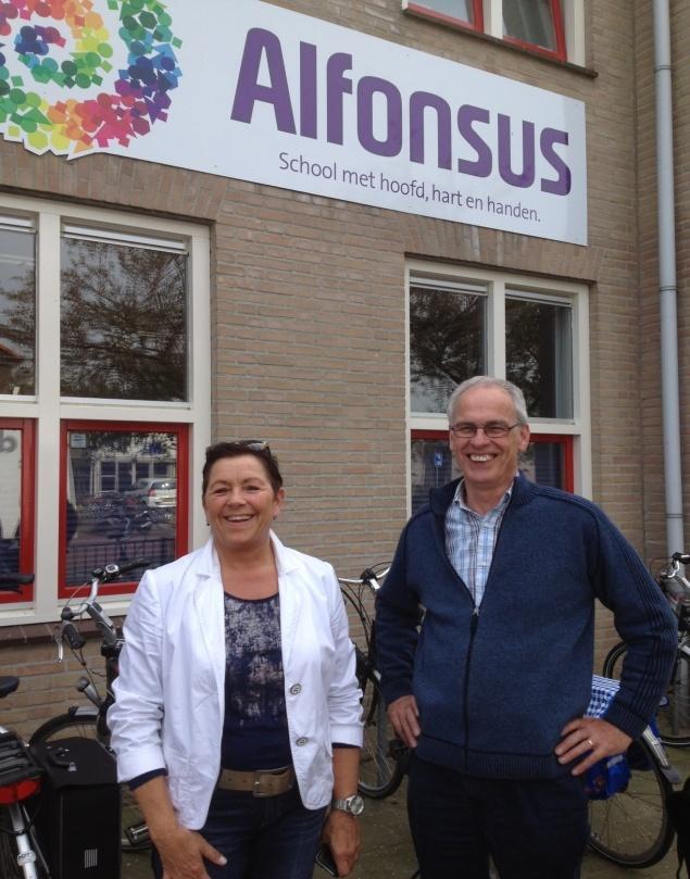 APRIL Op 1 april werd er door de Alfonsusschool in Enschede een midvastenloop gehouden voor stichting Thuisfront Braem. Deze stichting wees ons aan als geschikt project voor deze opbrengst.
