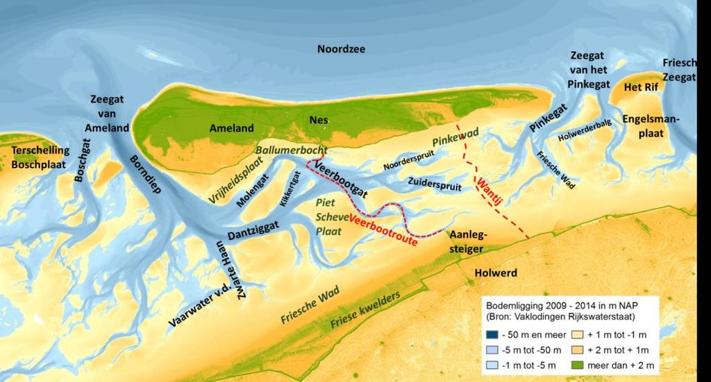 1 Inleiding Deze studie behandelt de problematiek van de veerverbinding Holwerd-Ameland in de Nederlandse Waddenzee. Figuur 1.