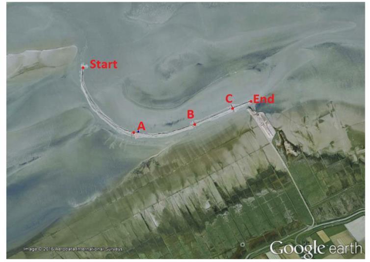 4.3 Samenstelling van de bodem in de vaargeul Op basis van de Sedimentatlas (1998), Alkyon (2005) en Arcadis (2012) kan geconcludeerd worden dat de bodem van de vaargeul en haar omgeving (de platen)