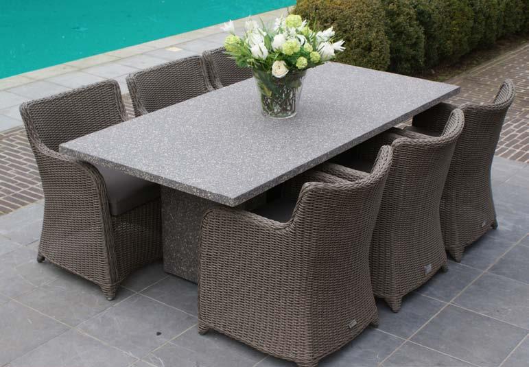 kussens, sierkussens optioneel) -20% 2575,- Sunrise loungeset -1 x FIRENZE