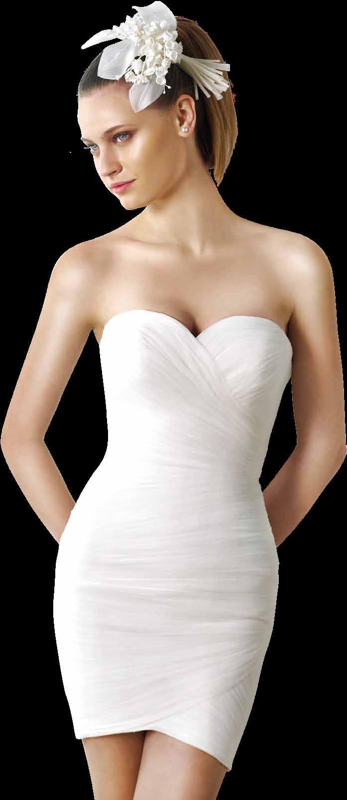Je kunt gewoon een bruidsjurk komen uitzoeken. Samen bepalen we je maat. We adviseren vaak de jurk één maatje groter te nemen, omdat innemen nou eenmaal makkelijker is dan uitleggen.