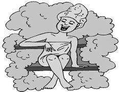 Verwenactiviteit: naar de sauna! Een bezoek aan de sauna is een weldaad voor uw huid en zeer ontspannend. Waar: bij La Nostra Vita Turnhoutsebaan 244 3294 - Molenstede Kijk op google: http://www.