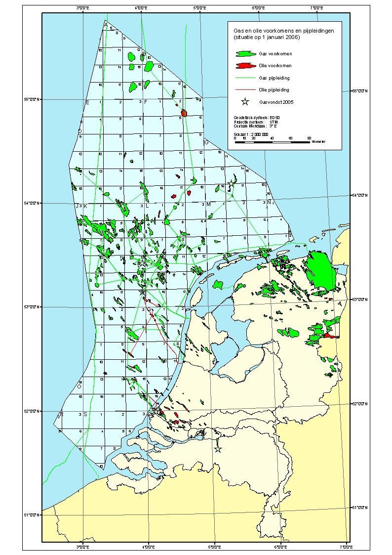 Nederland: in 2014 51 jaar aardgasland = aardgasvelden Slochterenveld (1959): ca 3000 miljard m 3, en