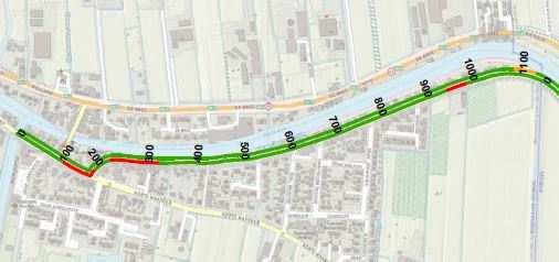 Tekortkomingen Bij het toetsen van de dijk is naar voren gekomen dat dit dijkvak op een aantal locaties niet voldoet aan het vereiste veiligheidsniveau.