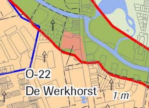 Hoge verwachting, bewoning voor 1800 Middelhoge verwachting, beekdal, provinciaal belang archeologie Middelhoge