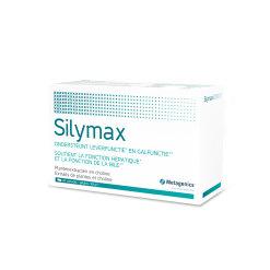 Silymax 60C Formule ter ondersteuning van de gal- en leverfunctie Productbeschrijving Ingrediënten INGREDIENTEN PER PORTIE: Silybum marianum 150 mg Silybine Min 45 mg Silymarine Cynara scolymus