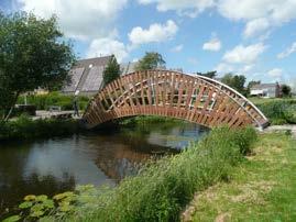 langzaamverkeerbruggen geven het landschap kracht