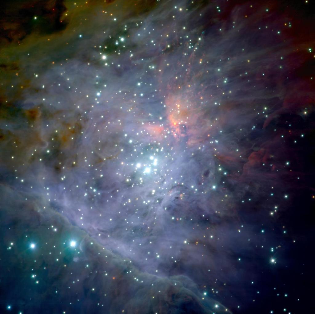 Orionnevel: duizenden jonge sterren ESO-VLT ISAAC McCaughrean